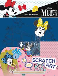 JIRI MODELS Set vyškrabávací obrázky Disney Minnie Mouse